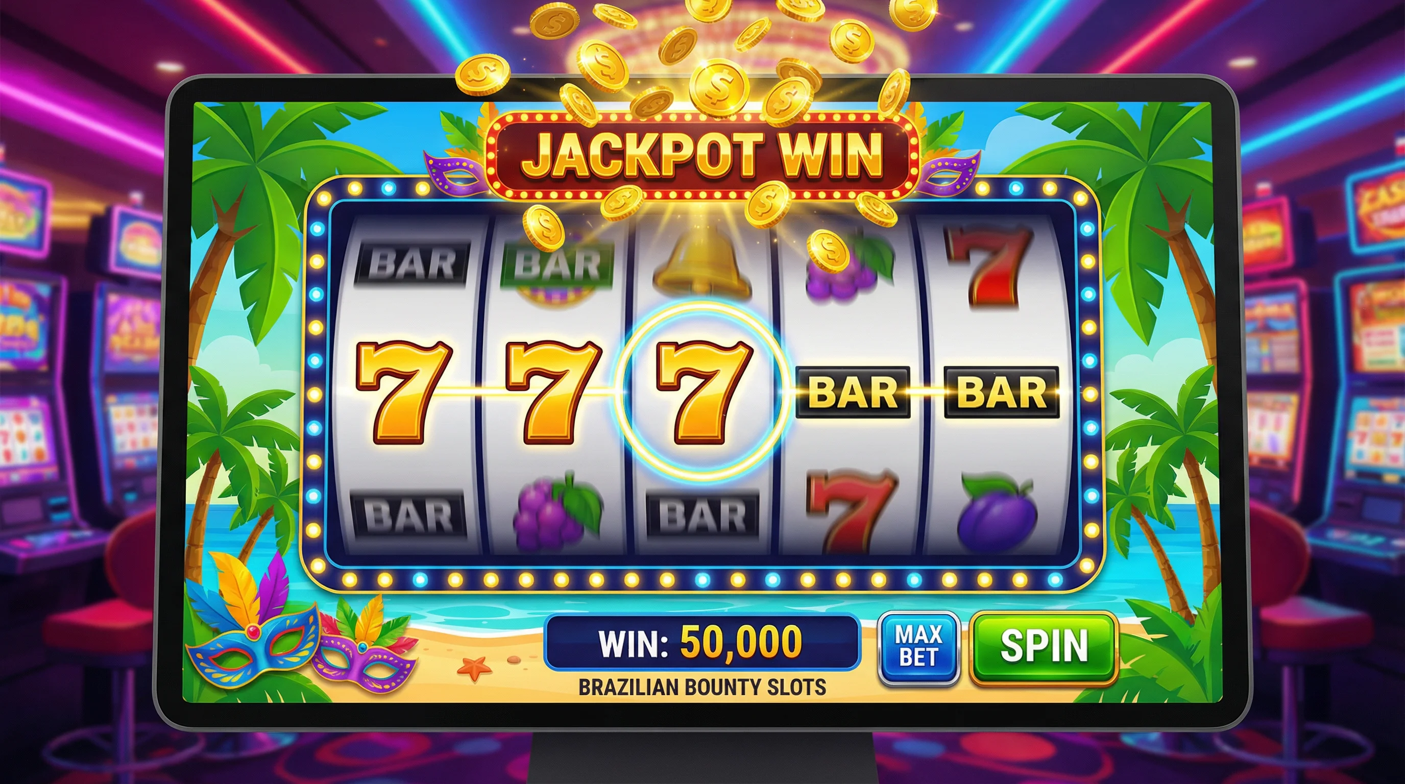 Caça-Níqueis Luckbet - Slots com Jackpots Progressivos